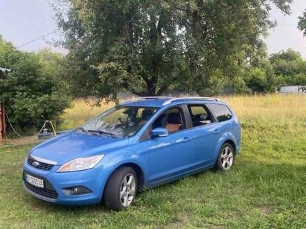 Синий Форд Фокус, объемом двигателя 1.6 л и пробегом 217 тыс. км за 7000 $, фото 1 на Automoto.ua
