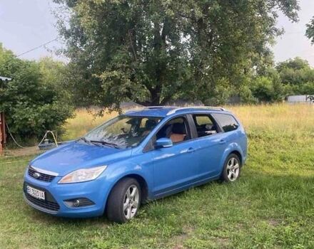 Синий Форд Фокус, объемом двигателя 1.6 л и пробегом 217 тыс. км за 7000 $, фото 1 на Automoto.ua