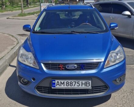 Синий Форд Фокус, объемом двигателя 1.6 л и пробегом 265 тыс. км за 6700 $, фото 1 на Automoto.ua
