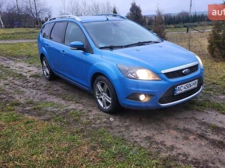 Синий Форд Фокус, объемом двигателя 1.6 л и пробегом 224 тыс. км за 5500 $, фото 1 на Automoto.ua