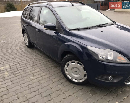 Синий Форд Фокус, объемом двигателя 1.6 л и пробегом 202 тыс. км за 5950 $, фото 1 на Automoto.ua