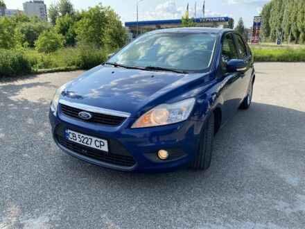 Форд Фокус 2008 в Чернигове на Automoto.ua Синий Форд Фокус, объемом двигателя 1.6 л и пробегом 226 тыс. км за 5400 $, фото 1 на Automoto.ua