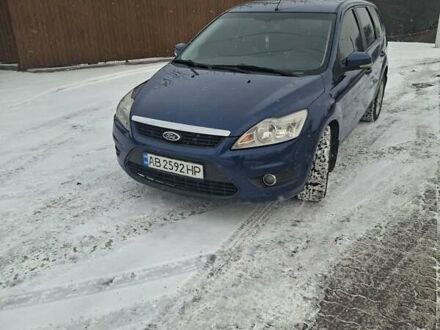 Синий Форд Фокус, объемом двигателя 1.6 л и пробегом 212 тыс. км за 4850 $, фото 1 на Automoto.ua