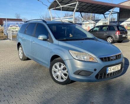 Синий Форд Фокус, объемом двигателя 1.6 л и пробегом 370 тыс. км за 4900 $, фото 1 на Automoto.ua