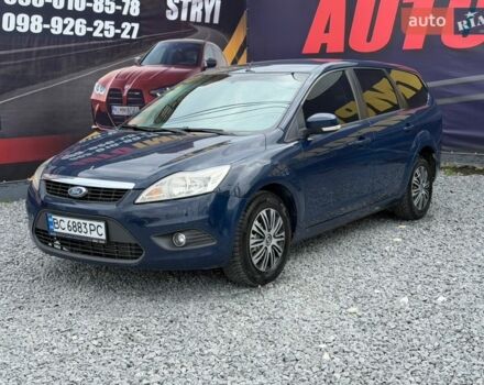 Синий Форд Фокус, объемом двигателя 1.6 л и пробегом 313 тыс. км за 4300 $, фото 1 на Automoto.ua