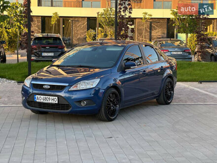 Форд Фокус 2008 в Ужгороде на Automoto.ua Синий Форд Фокус, объемом двигателя 1.6 л и пробегом 199 тыс. км за 4900 $, фото 1 на Automoto.ua
