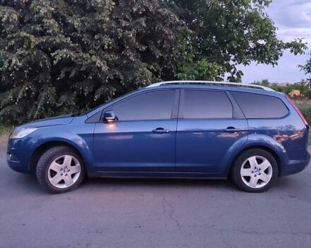 Синий Форд Фокус, объемом двигателя 1.6 л и пробегом 230 тыс. км за 5000 $, фото 1 на Automoto.ua