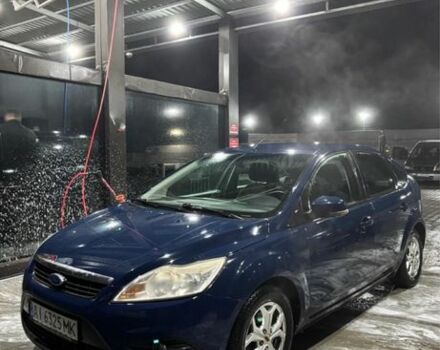 Синий Форд Фокус, объемом двигателя 1.4 л и пробегом 212 тыс. км за 3800 $, фото 1 на Automoto.ua