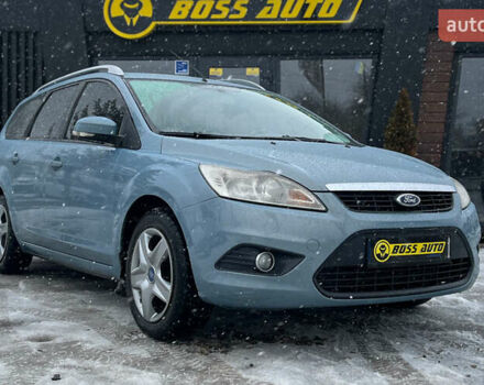Синий Форд Фокус, объемом двигателя 1.6 л и пробегом 253 тыс. км за 5600 $, фото 1 на Automoto.ua