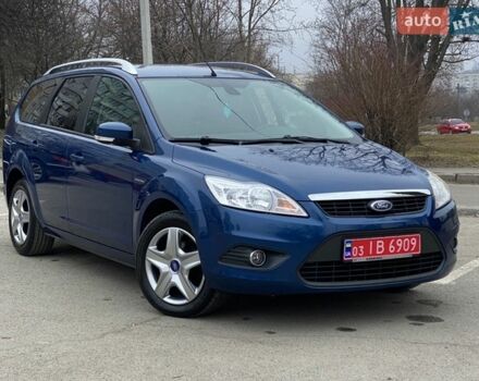 Синий Форд Фокус, объемом двигателя 1.6 л и пробегом 164 тыс. км за 5500 $, фото 1 на Automoto.ua