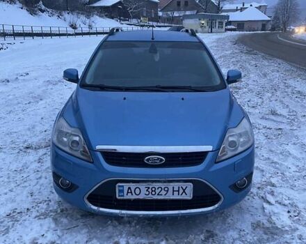 Синій Форд Фокус, об'ємом двигуна 2 л та пробігом 225 тис. км за 5600 $, фото 1 на Automoto.ua