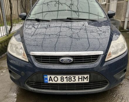 Синій Форд Фокус, об'ємом двигуна 2 л та пробігом 323 тис. км за 6000 $, фото 1 на Automoto.ua