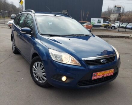 Синий Форд Фокус, объемом двигателя 1.6 л и пробегом 250 тыс. км за 5900 $, фото 1 на Automoto.ua