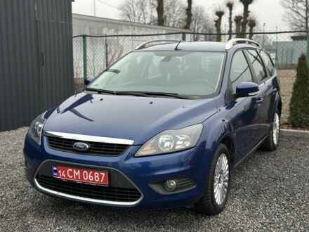 Синий Форд Фокус, объемом двигателя 1.6 л и пробегом 264 тыс. км за 6000 $, фото 1 на Automoto.ua