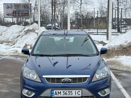 Синий Форд Фокус, объемом двигателя 1.6 л и пробегом 175 тыс. км за 6200 $, фото 1 на Automoto.ua