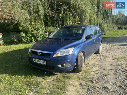 Синий Форд Фокус, объемом двигателя 2 л и пробегом 213 тыс. км за 5000 $, фото 1 на Automoto.ua