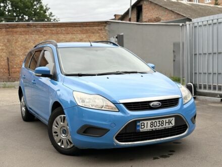 Форд Фокус 2009 у Полтаві на Automoto.ua Синій Форд Фокус, об'ємом двигуна 1.6 л та пробігом 220 тис. км за 4200 $, фото 1 на Automoto.ua