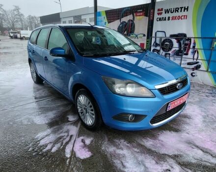 Синий Форд Фокус, объемом двигателя 1.8 л и пробегом 237 тыс. км за 5550 $, фото 1 на Automoto.ua
