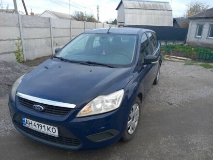 Форд Фокус 2009 у Кременчуге на Automoto.ua Синій Форд Фокус, об'ємом двигуна 1.6 л та пробігом 197 тис. км за 4700 $, фото 1 на Automoto.ua