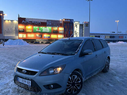 Синий Форд Фокус, объемом двигателя 2 л и пробегом 285 тыс. км за 7500 $, фото 1 на Automoto.ua
