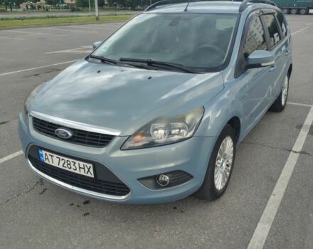 Синий Форд Фокус, объемом двигателя 1.6 л и пробегом 330 тыс. км за 4300 $, фото 1 на Automoto.ua