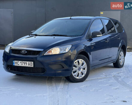 Синий Форд Фокус, объемом двигателя 1.56 л и пробегом 288 тыс. км за 4350 $, фото 1 на Automoto.ua