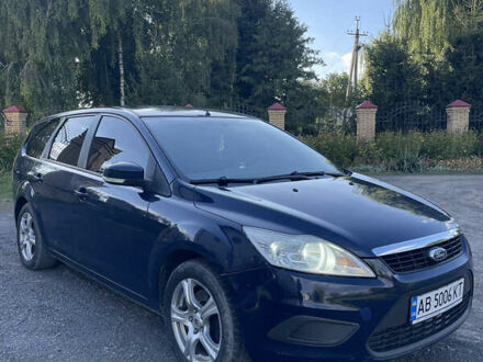 Синий Форд Фокус, объемом двигателя 2 л и пробегом 254 тыс. км за 5200 $, фото 1 на Automoto.ua