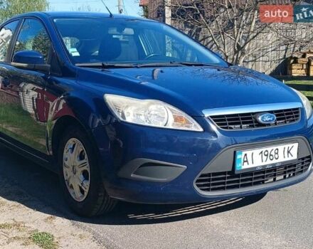 Синий Форд Фокус, объемом двигателя 1.6 л и пробегом 220 тыс. км за 5300 $, фото 1 на Automoto.ua