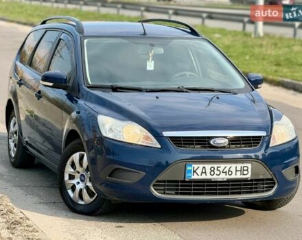 Синий Форд Фокус, объемом двигателя 1.4 л и пробегом 287 тыс. км за 4500 $, фото 1 на Automoto.ua