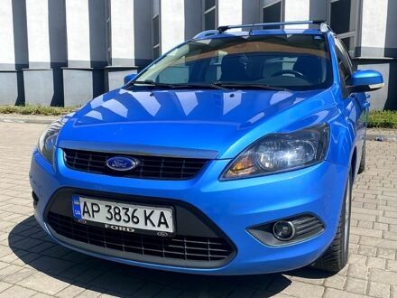 Синій Форд Фокус, об'ємом двигуна 1.6 л та пробігом 214 тис. км за 7500 $, фото 1 на Automoto.ua
