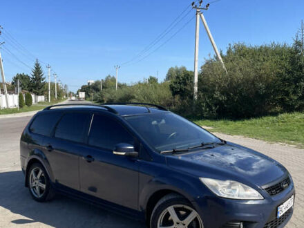 Синий Форд Фокус, объемом двигателя 1.6 л и пробегом 288 тыс. км за 4200 $, фото 1 на Automoto.ua