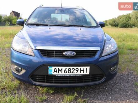 Форд Фокус 2009 у Андрушевке на Automoto.ua Синій Форд Фокус, об'ємом двигуна 1.8 л та пробігом 237 тис. км за 5550 $, фото 1 на Automoto.ua