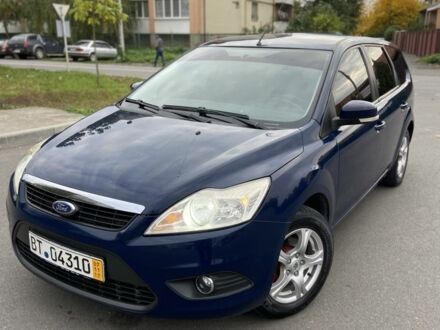 Форд Фокус 2009 в Мукачеве на Automoto.ua Синий Форд Фокус, объемом двигателя 1.6 л и пробегом 214 тыс. км за 4199 $, фото 1 на Automoto.ua