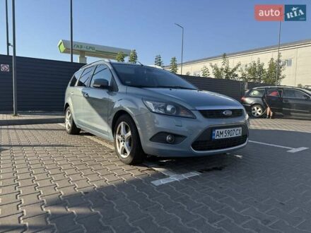 Синий Форд Фокус, объемом двигателя 2.01 л и пробегом 330 тыс. км за 6400 $, фото 1 на Automoto.ua