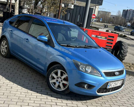 Синий Форд Фокус, объемом двигателя 1.8 л и пробегом 277 тыс. км за 5900 $, фото 1 на Automoto.ua