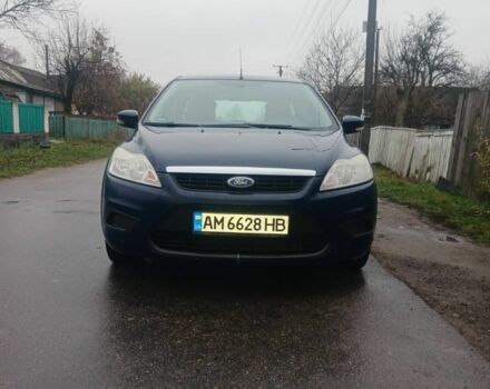Синий Форд Фокус, объемом двигателя 1.6 л и пробегом 293 тыс. км за 5000 $, фото 1 на Automoto.ua