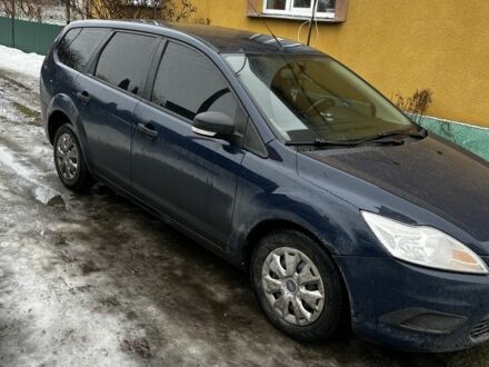 Синий Форд Фокус, объемом двигателя 1.6 л и пробегом 290 тыс. км за 4800 $, фото 1 на Automoto.ua