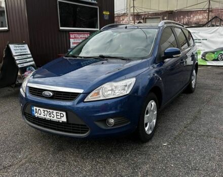 Синий Форд Фокус, объемом двигателя 1.6 л и пробегом 217 тыс. км за 5500 $, фото 1 на Automoto.ua