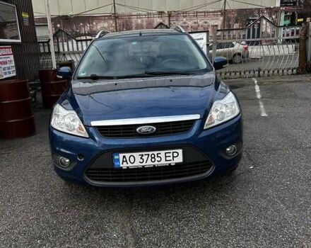 Синий Форд Фокус, объемом двигателя 1.6 л и пробегом 217 тыс. км за 5500 $, фото 1 на Automoto.ua