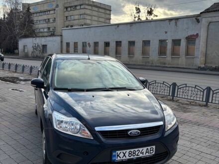 Синий Форд Фокус, объемом двигателя 1.6 л и пробегом 240 тыс. км за 4800 $, фото 1 на Automoto.ua