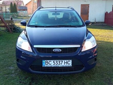 Синий Форд Фокус, объемом двигателя 1.6 л и пробегом 265 тыс. км за 5900 $, фото 1 на Automoto.ua