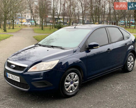 Синий Форд Фокус, объемом двигателя 1.4 л и пробегом 195 тыс. км за 4600 $, фото 1 на Automoto.ua