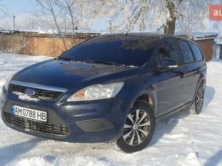 Синий Форд Фокус, объемом двигателя 1.6 л и пробегом 267 тыс. км за 5300 $, фото 1 на Automoto.ua
