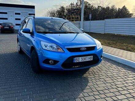 Синий Форд Фокус, объемом двигателя 1.6 л и пробегом 250 тыс. км за 5900 $, фото 1 на Automoto.ua