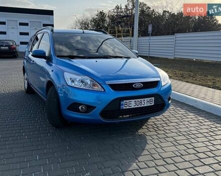 Синий Форд Фокус, объемом двигателя 1.6 л и пробегом 250 тыс. км за 5900 $, фото 1 на Automoto.ua