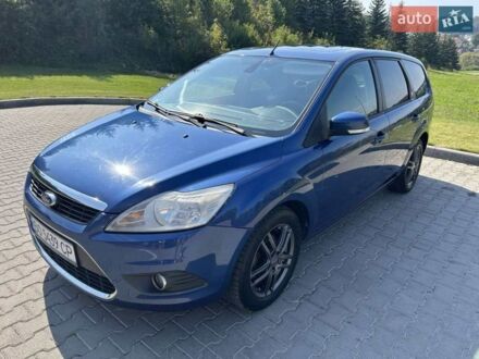Синий Форд Фокус, объемом двигателя 1.6 л и пробегом 207 тыс. км за 5500 $, фото 1 на Automoto.ua