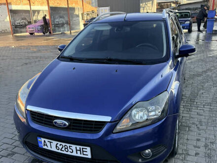 Синий Форд Фокус, объемом двигателя 1.6 л и пробегом 277 тыс. км за 5400 $, фото 1 на Automoto.ua