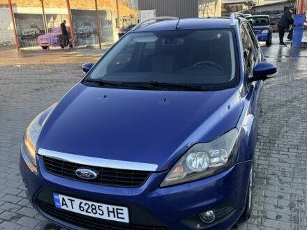 Синий Форд Фокус, объемом двигателя 1.6 л и пробегом 277 тыс. км за 5400 $, фото 1 на Automoto.ua
