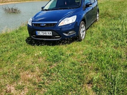 Синий Форд Фокус, объемом двигателя 1.6 л и пробегом 210 тыс. км за 5500 $, фото 1 на Automoto.ua
