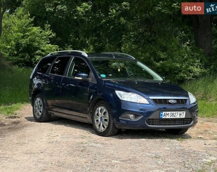 Синий Форд Фокус, объемом двигателя 1.6 л и пробегом 230 тыс. км за 5900 $, фото 1 на Automoto.ua
